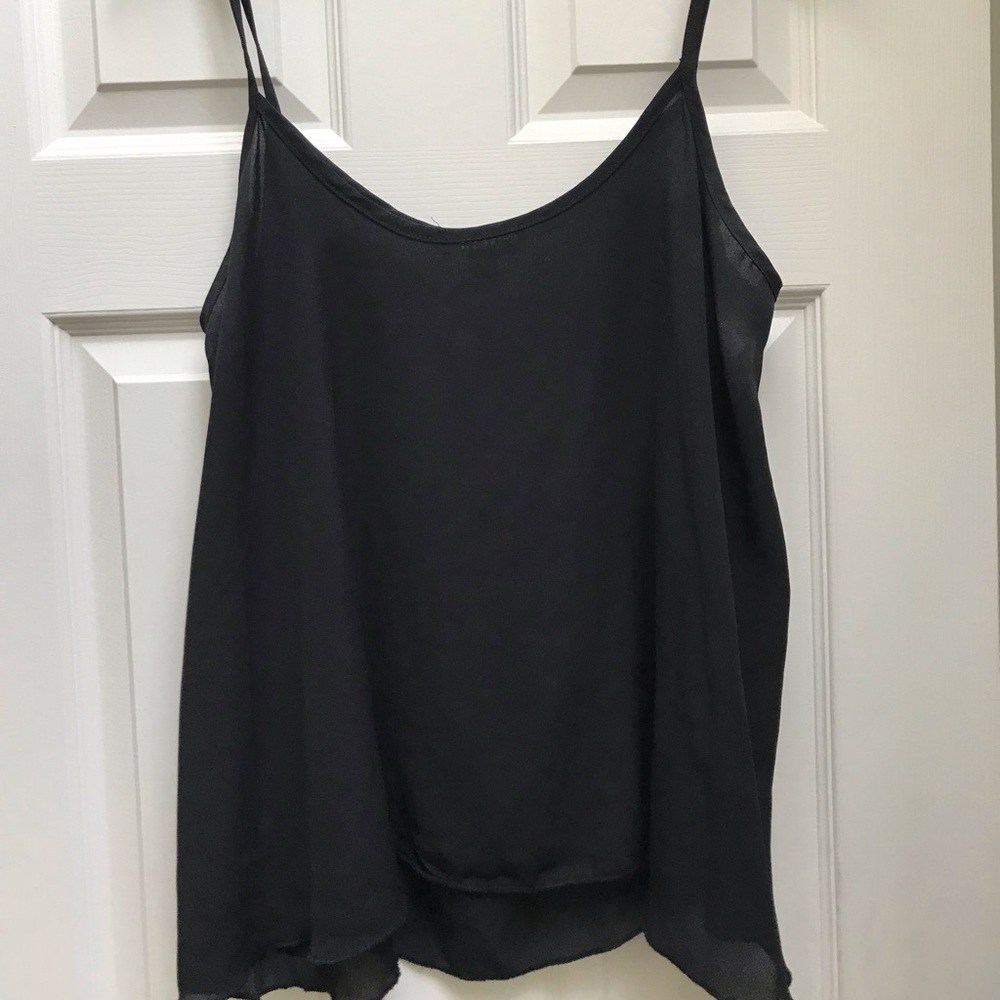 Loose black tank